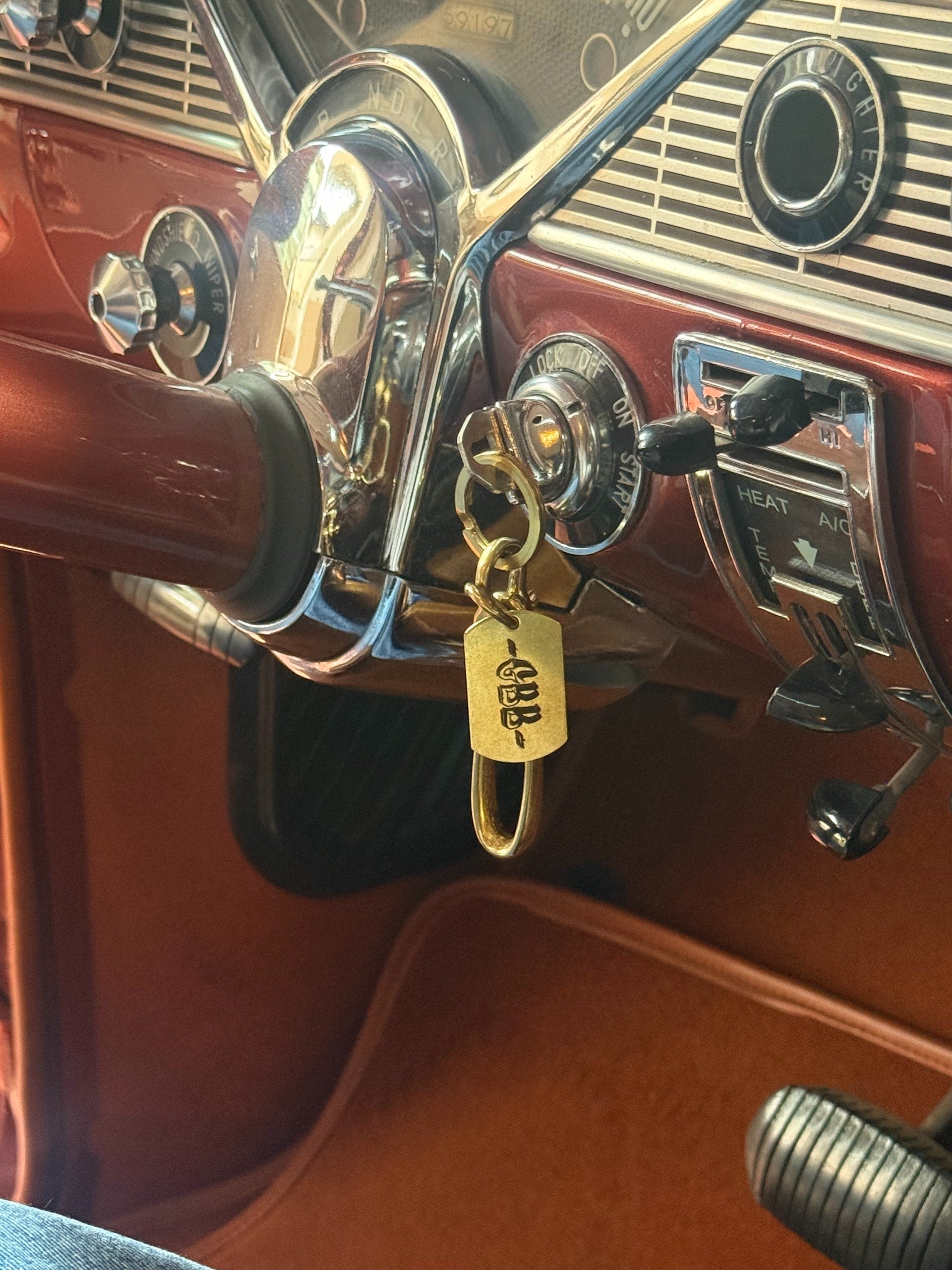 Golden Brown Brothers キータグ キーチェーン GBB ORIGINAL KEY TAG